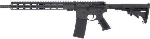 GLFA AR15 LEFT HAND RIFLE 223 WYLDE 16" NIT BBL BLACK