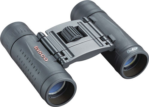 TASCO BINOCULAR ESSENTIALS 8X21 ROOF PRISM BLACK