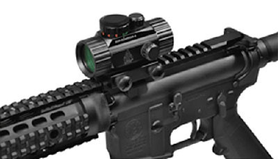 UTG RED DOT 4.0 MOA DOT 38MM WITH INTEGRAL MOUNT