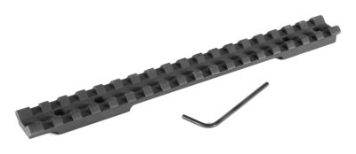 EGW SCOPE BASE SAVAGE ROUND BACK LA PICATINNY RAIL 0 MOA