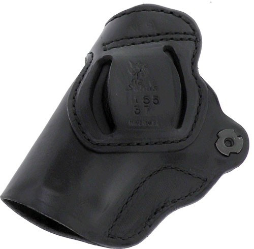 DESANTIS CRISS-CROSS HOLSTER OWB RH LEATHER SIG P365 BLK