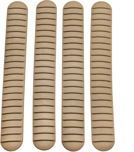 B5 SYSTEMS RAIL COVER M-LOK FDE 3 SECTION 4-PACK