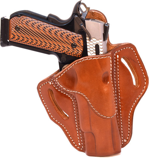 1791 BH1 BELT HOLTR OWB MULTI- FIT RH 1911 FRM 4-5" BROWN