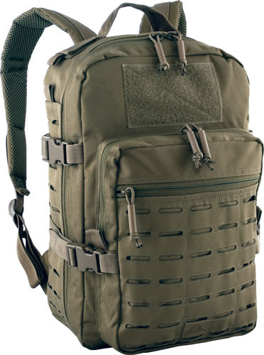 RED ROCK TRANSPORTER DAY PACK W/LASER-CUT MOLLE WEBB OD