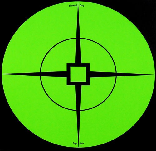 B/C TARGET SPOTS 6" TARGET 10 TARGETS GREEN