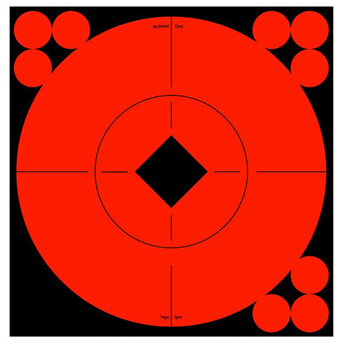 B/C TARGET SPOTS 6" TARGET 10 TARGETS ORANGE