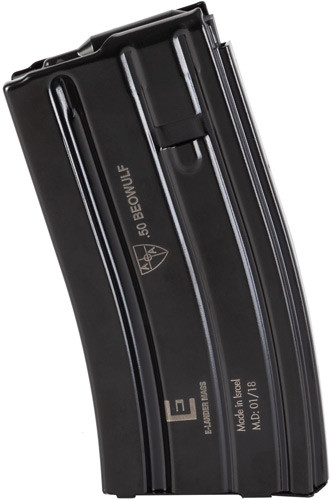 E-LANDER MAGAZINE .50 BEOWULF 7 ROUNDS STEEL
