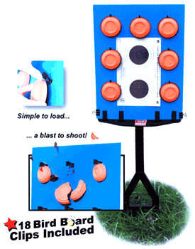 MTM JAMMIT TARGET STAND & CLAY BIRD BOARD