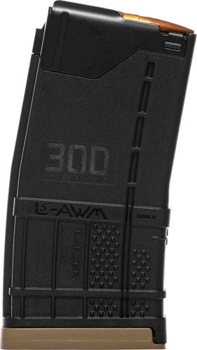 LANCER MAGAZINE L5AWM AR-15 300BLK 20RD OPAQUE BLACK