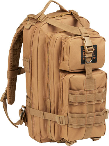BULLDOG COMPACT BACKPACK TAN W/ MOLLE