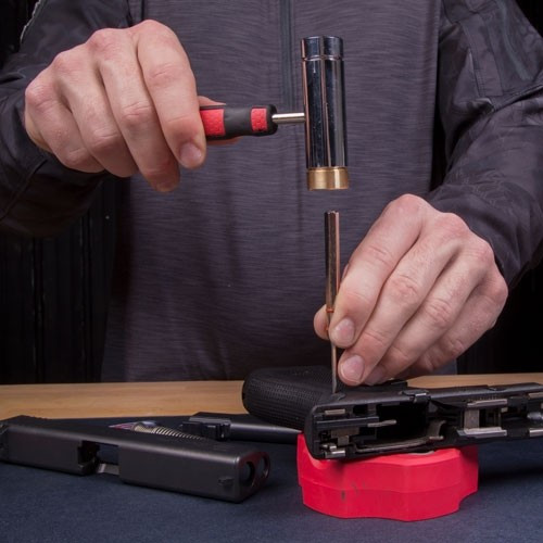 REAL AVID ACCU-PUNCH HAMMER AND PUNCHES 10 PIN PUNCHES