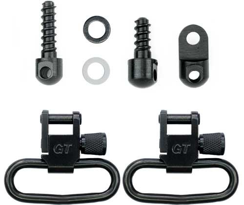 GROVTEC SWIVEL SET FOR RUGER 10/22#3 & 44 1.25" LOOPS  BLK