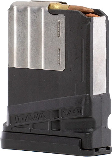 LANCER MAGAZINE L7AWM SR-25 7.62X51 10RD OPAQUE BLACK GEN2