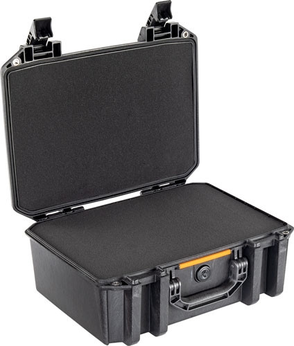 PELICAN VAULT LARGE PISTOL CASE W/ FOAM BLACK
