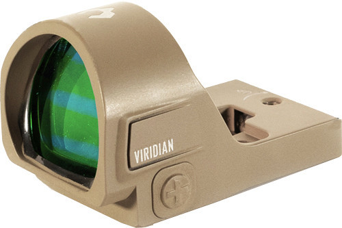 VIRIDIAN REFLEX SIGHT RFX-35 MICRO GREEN DOT 1X22 RMR FDE