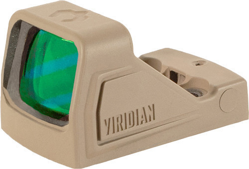 VIRIDIAN REFLEX SIGHT RFX-11 MICRO GRN DOT 1X16 SHIELD FDE