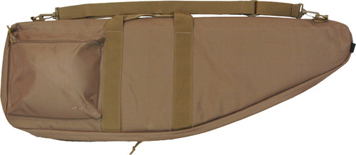 TOC TACTICAL RIFLE CASE 42" EXTERNAL STORAGE POCKET TAN