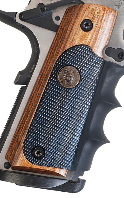 PACHMAYR LAMINATED WOOD GRIPS 1911 HERITAGE WALNUT