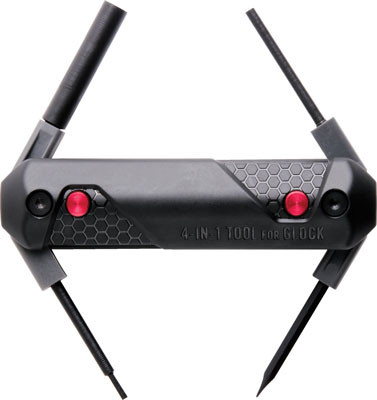REAL AVID 4-IN-1 TOOL FOR GLOCK PUSH BUTTON SPRING LOAD