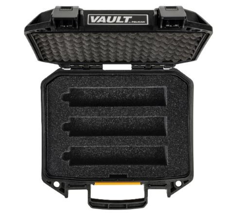 PELICAN VAULT V100 VAULT SUPPRESSOR CASE BLACK