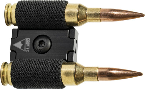 GROVTEC R2S2 M-LOK AMMO HOLDER 2 ROUND BLACK