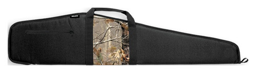 BULLDOG DELUXE RIFLE CASE 44" BLACK W/ APHD CAMO PANEL