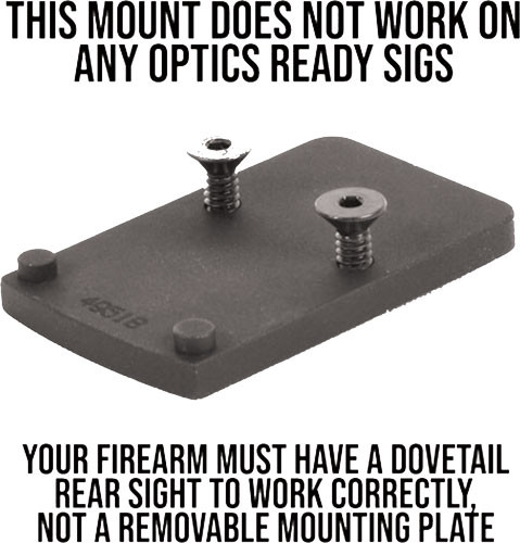 EGW SCOPE MOUNT TRIJICON RMR FOR SIG P220-229 & 320 BLACK