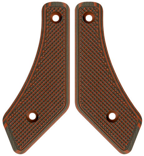 MI LEVER ACTION G10 LARGE PISTOL GRIP PANEL RED/BLACK