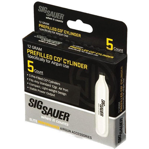 SIG CO2 12 GRAMS 5 PACK