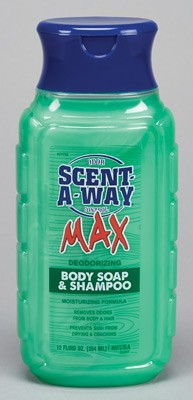 HS BODY WASH & SHAMPOO SCENT-A-WAY MAX 12FL OUNCES