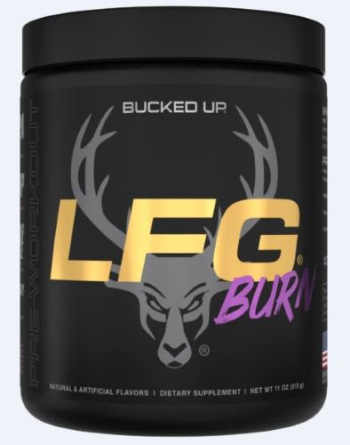 BUCKED UP PRE-WORKOUT LFG BURN RAZZLE DAZZLE 30 SERVINGS