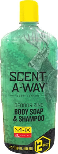 HS BODY WASH & SHAMPOO SCENT-A-WAY MAX 32FL OUNCES
