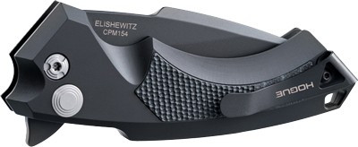 HOGUE X5 3.5" FOLDER SPEAR POINT BLADE ALUM/G-MASCUS BLK