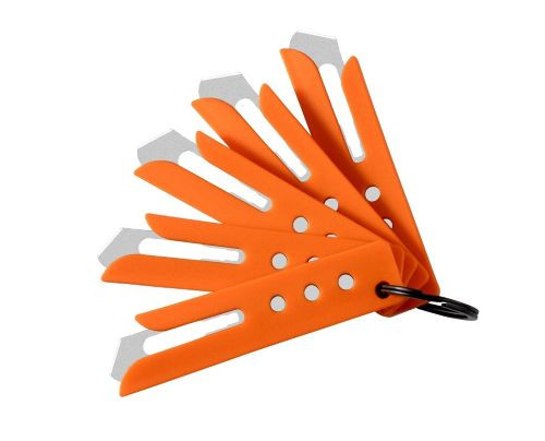 HOGUE EXPEL BLADE GUARD 5PK ORANGE NYLON