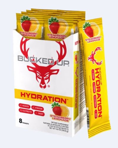 BUCKED UP HYDRATION 2.0 STRAWBERRY LEMONADE 8 COUNT