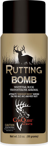 CONQUEST SCENTS DEER LURE RUTTING BUCK BOMB AERO 3.5OZ