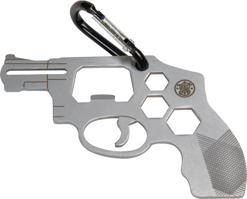 S&W REVOLVER NOVELTY MULTI-TOOL S/S 7 TOOLS