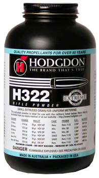HODGDON H322 1LB CAN 10CAN/CS 