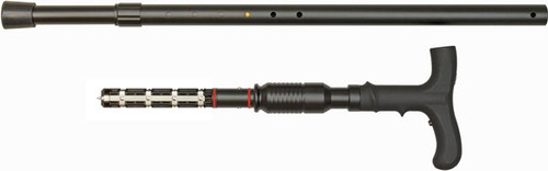 PSP ZAP COVERT CANE W/LED LIGT ADJ 30.5-37.5" 1000000 VOLTS