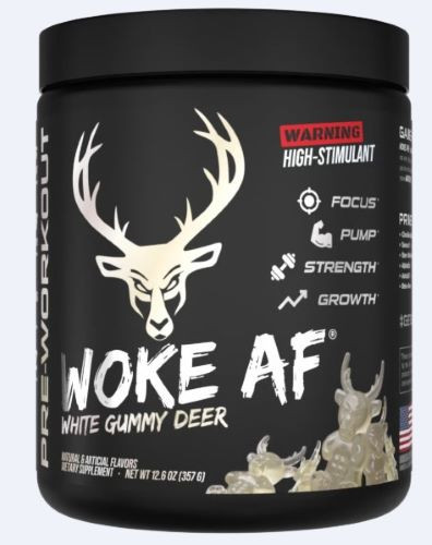 BUCKED UP PRE-WORKOUT WOKE AF WHITE GUMMY DEER 30 SERVINGS