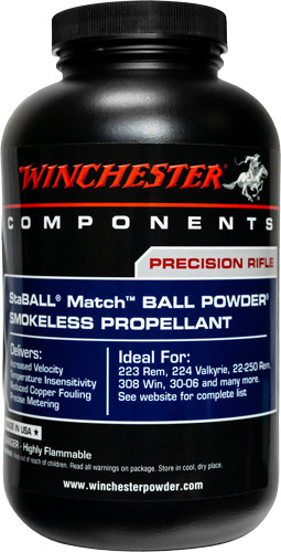 WINCHESTER POWDER STABALL MATCH 1LB CAN 10CAN/CS