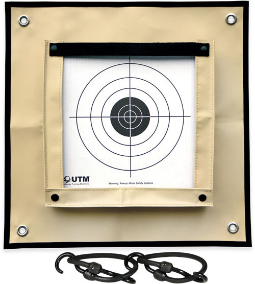UTM TARGET AND HOLDER KIT 3 TARGETS AND HOLDER W/ TRAP