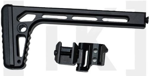 TANDEMKROSS RIM/EDGE FOLDING PICATINNY BUTTSTOCK BLACK