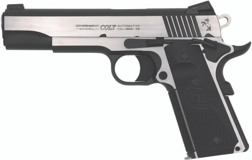 CLT COMBAT ELITE GOVT 45ACP 5 TWO TONE BLEM