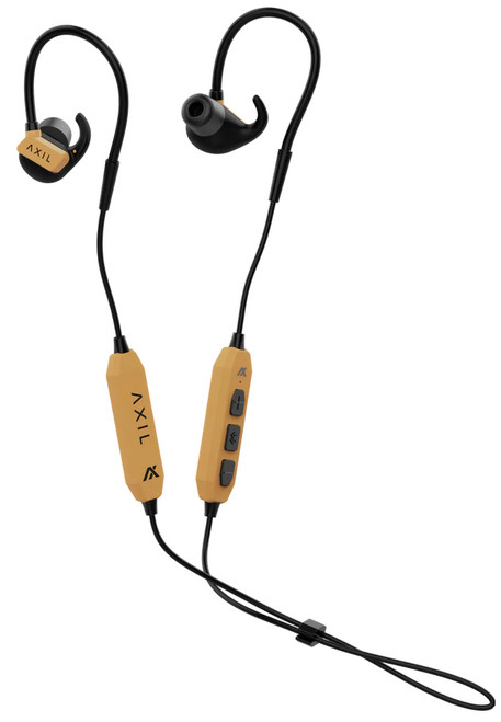 AXIL WIRELESS TACTICAL EARBUDS DESERT TAN