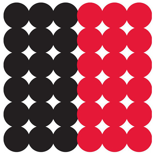 BC DIRTY BIRD 1 TARGET PASTERS 432 BLK RED (12)