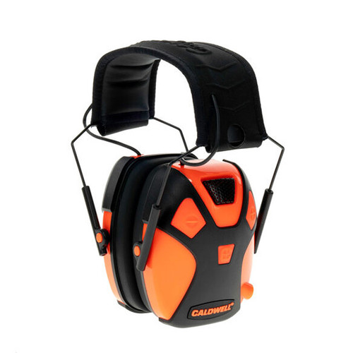 CALDWELL YOUTH ELECTRON EARMUFF HOT CORAL