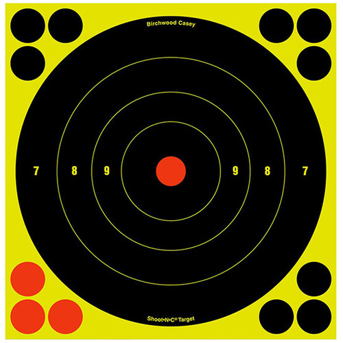 BC SHOOT-N-C 8 BULLSEYE 6PK