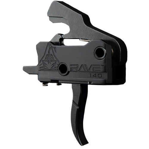 RISE RAVE 140 TRIGGER W/ ANTI-WALK PINS