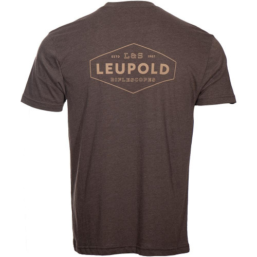 Leupold L&S Heritage Short Sleeve Tee Espresso L